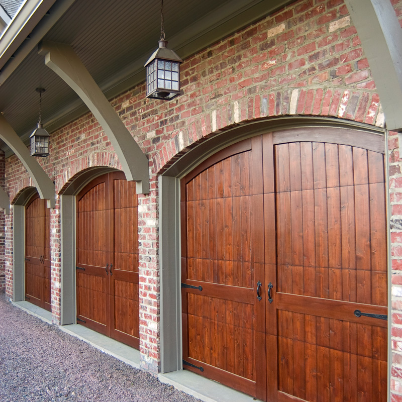 wood garage doors